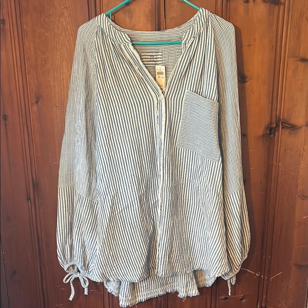 Aerie Daybreak Coverup Shirt